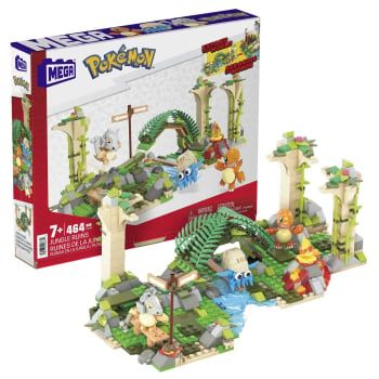 Mega Construx Pokemon Ruinas en La Jungla Bloques de Construcción +7 años