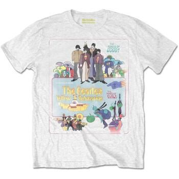 The Beatles Camiseta manga larga Yellow Submarine para hombre