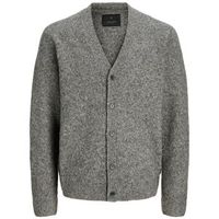 jack  jones chaqueta de punto 12289068 blasimon-medium grey melange para hombre