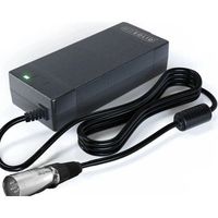 cargador bicicleta electrica - 42v 2a con conector xlr de 4 pines go solid