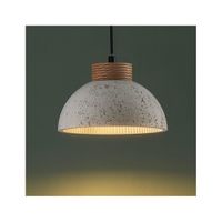 lampara de techo hormigon  95 cm