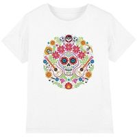 coco tops y camisetas day of the dead para nina