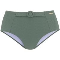 lascana banador braga de traje bano cintura alta loretta para mujer