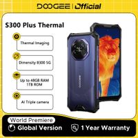 telefono resistente doogee s300 plus con camara termica 5g dimensity 8300 12gb 1tb pantalla de 678 11000mah android 16