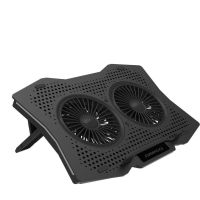base de refrigeracion portatil omega omncp2fb con 2 ventiladores usb rgb