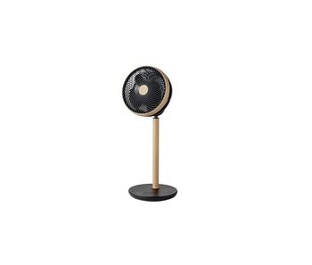 Ventilador de pie metal color negro serie colibri 28cm