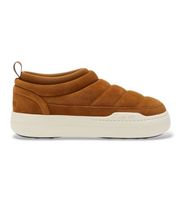 moon boot para mujer 80d2470020 zapatillas de piel park soft marron 39 plano ninguno casual
