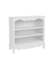 libreria baja madera blanca anch 110 cm