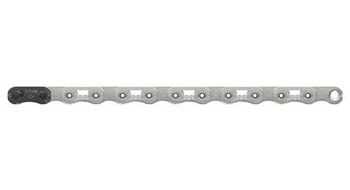 Sram xx sl t type eagle 12 velocidad 126 eslabones cadena plateada con powerlock