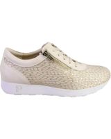 de pitillos 10423 zapatillas casual de mujer piel oro