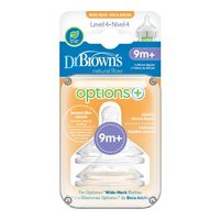 dr browns options level 4 wide-neck teats