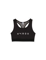sujetador deportivo de fitness puma w x hyrox mid black mujer