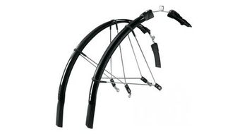 Par de guardabarros largos sks raceblade negro