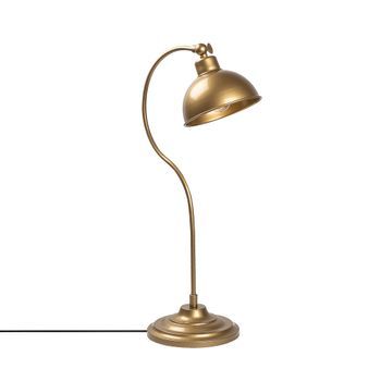 Lámpara De Mesa Konika-12261 Oro Metal 19x29x58 Cm