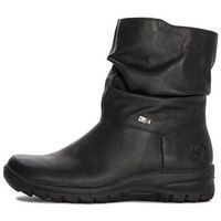 rieker botines wodoodporne skorzane botki damskie ocieplane wernr tex z7193-00 para mujer