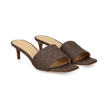 Michael Kors Sandalias Con Tacón Mujer - Marrón Talla 8.5