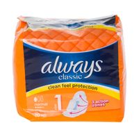 always classic normal pads with wings