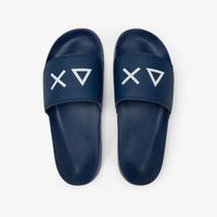sun68 chanclas x36110 slippers logo-94 07 navy blue para hombre