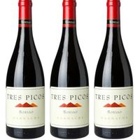 borsao tres picos vino tinto crianza elaborado con garnacha de es 75 cl 15  pack 3 botellas
