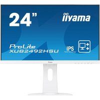iiyama prolite xub2492hsu-w1 full hd 24 ips lcd monitor - white white