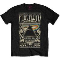 pink floyd tops y camisetas carnegie hall para mujer