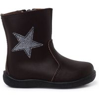 pisamonas botines botas nina estrella piel lavable para nina