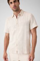 camisa jacquard