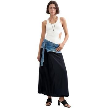 Desigual Falda FAL_COLLEGE 26WWFD01 para mujer