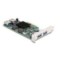 tarjeta pci express delock usb 32 gen 1 x4 5 gbps fulllow profile