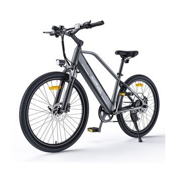 Bicicleta Eléctrica Hillmiles Miletrail 1 - Motor 350w Batería 36v13ah 26 Pulgada Neumáticos Frenos Hidráulicos - Gris