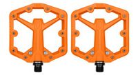 crankbrothers stamp 1 gen 2   pedales planos pequenos naranja
