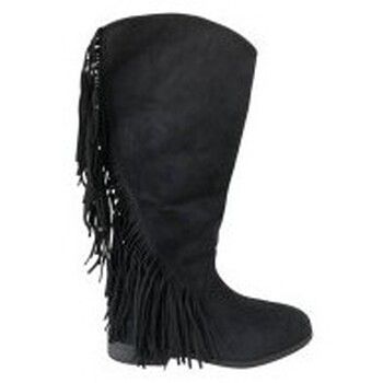 Buonarotti Botas BOTA PLANA ANTE FLECOS para mujer
