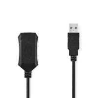 cable usb nedis ccgl60extbk100 extension activa 10 m usb a