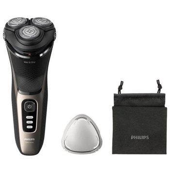 Afeitadora Eléctrica Philips Shaver 3000 Series S3242/12 Negro/oro