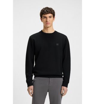 BOSS para hombre. 50509323 Sudadera Westart negro (S), Casual, Algodón