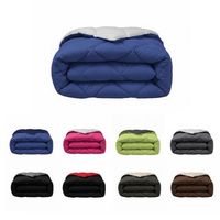 edredon nordico de 400 g reversible bicolor 280x270 cm - sabanalia - azulgris claro