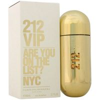 carolina herrera perfume 212 vip - eau de parfum - 80ml - vaporizador para mujer