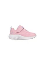zapatillas skechers bounder - free and easy nina light pink textilet