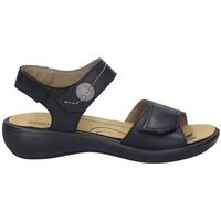 josef seibel sandalias sandalia ibiza-79 piel negra para mujer