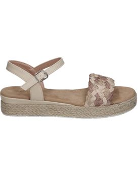 Sandalias Cómodo De Niña Jupifly 7002 Color Beige 33