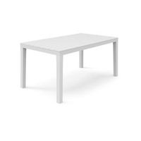 mesa exterior 78x138x72cm  hausbed  brunei  blanco