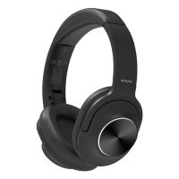 auriculares aiwa inalambricos bluetooth anc con microfono usb-c negros