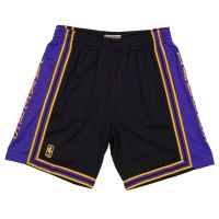 short lakers nba reload swingman - mitchell  ness negro