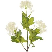 flores artificiales blanco