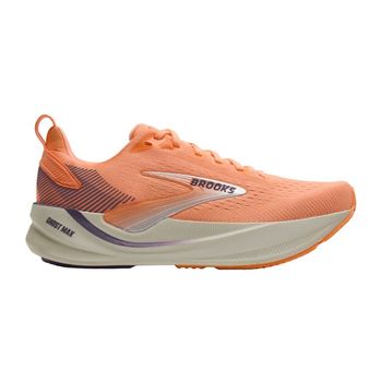 Zapatillas Brooks Ghost Max 4 Naranja Morado AW26 Mujer, Talla 38.5 - EUR