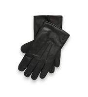 polo ralph lauren para hombre 449959451001 guantes de piel para pantalla tactil negro l casual clasico