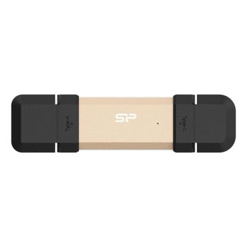 Disco Duro Silicon Power DS72 500GB USB 3.2 Gen 2 Tipo C-A Encriptacion 256-bit AES