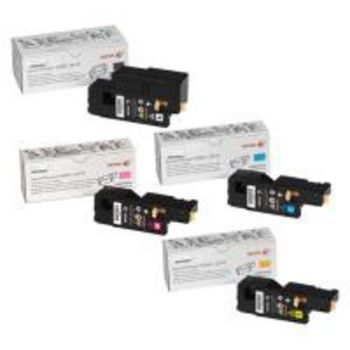 Original Multipack Xerox Phaser 6010 Printer Toner Cartridges (4 Pack) -106R01630