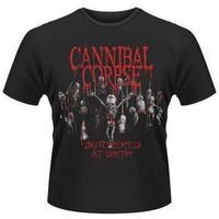cannibal corpse camiseta butchered at birth 2015 para hombre
