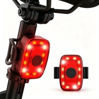 bikight w05 luz trasera inteligente para bicicleta recargable por usb-c 9 modos ipx5 a prueba de agua luz trasera pa